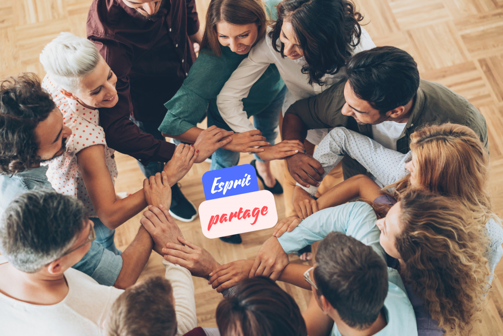 Esprit partage - les couleurs de la joie